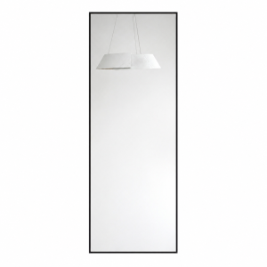 Lustro lutowane w czarnej patynie - 40x100 cm 